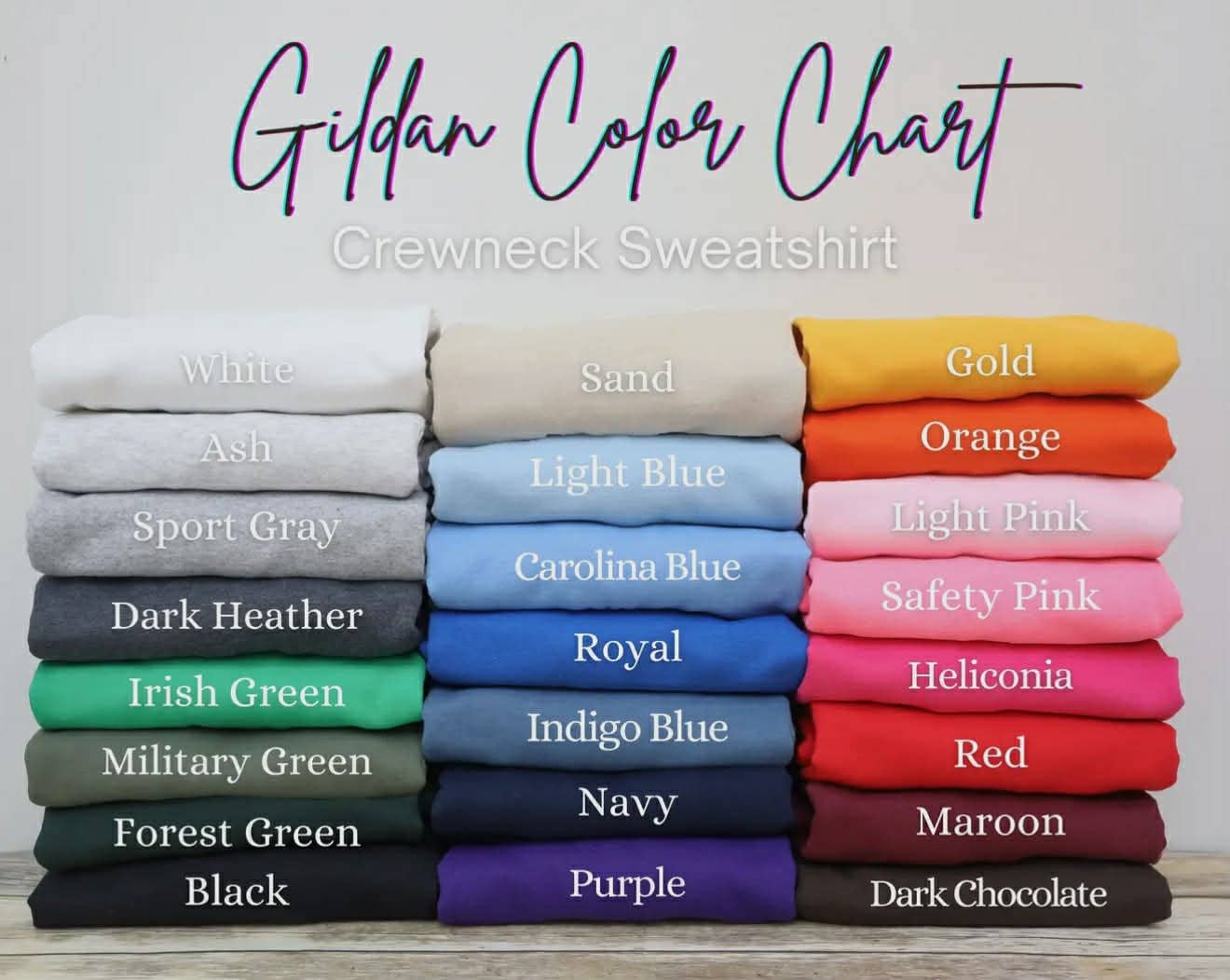 Custom Team Chunky Chenille Yarn Sweatshirt