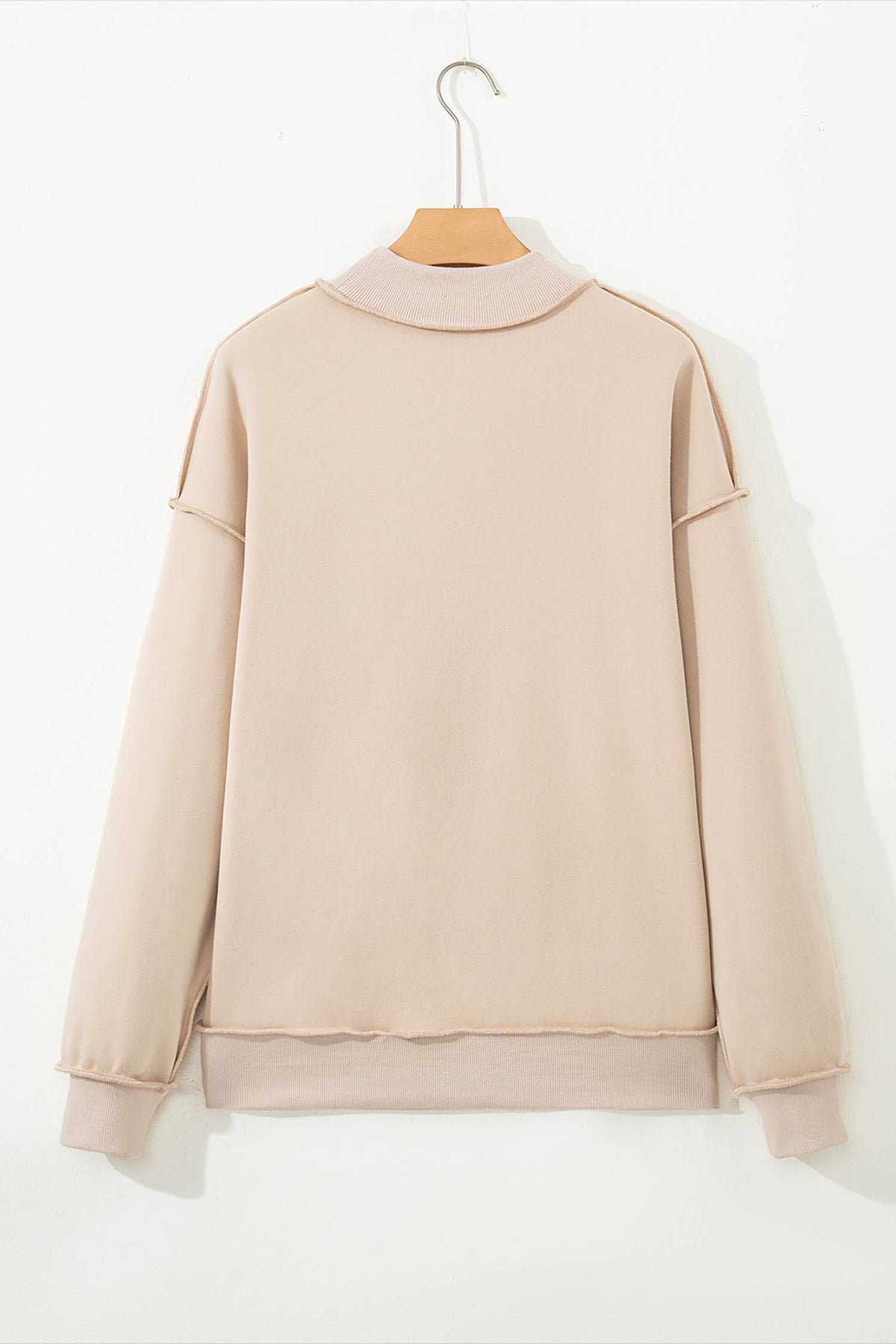66 Game Day Reversible Mock Neck Sweatshirt (S-4X): Black / Missy / 2XL