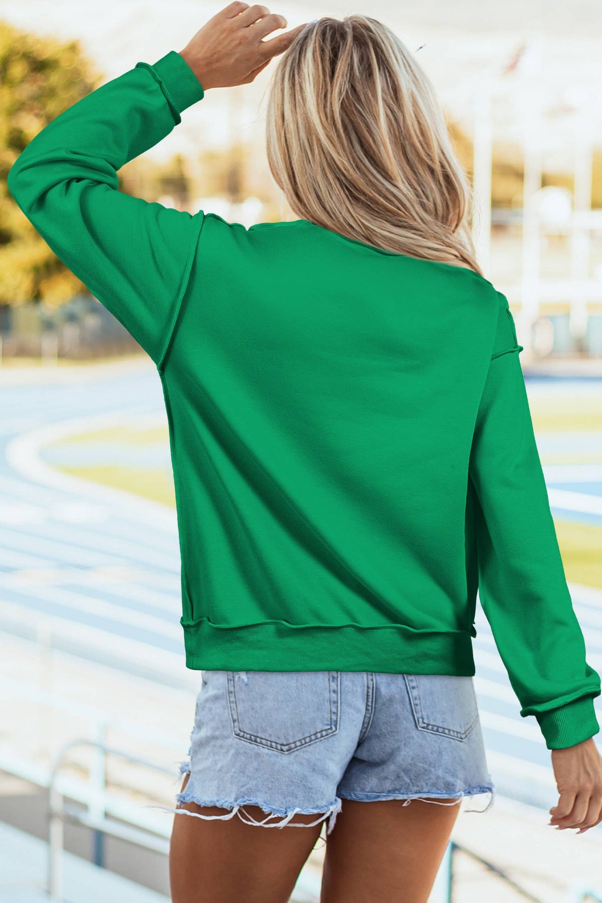 66 Game Day Reversible Mock Neck Sweatshirt (S-4X): Black / Missy / M