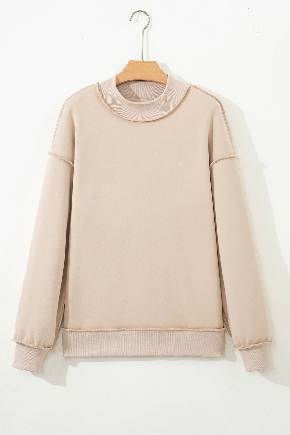 66 Game Day Reversible Mock Neck Sweatshirt (S-4X): Black / Missy / M