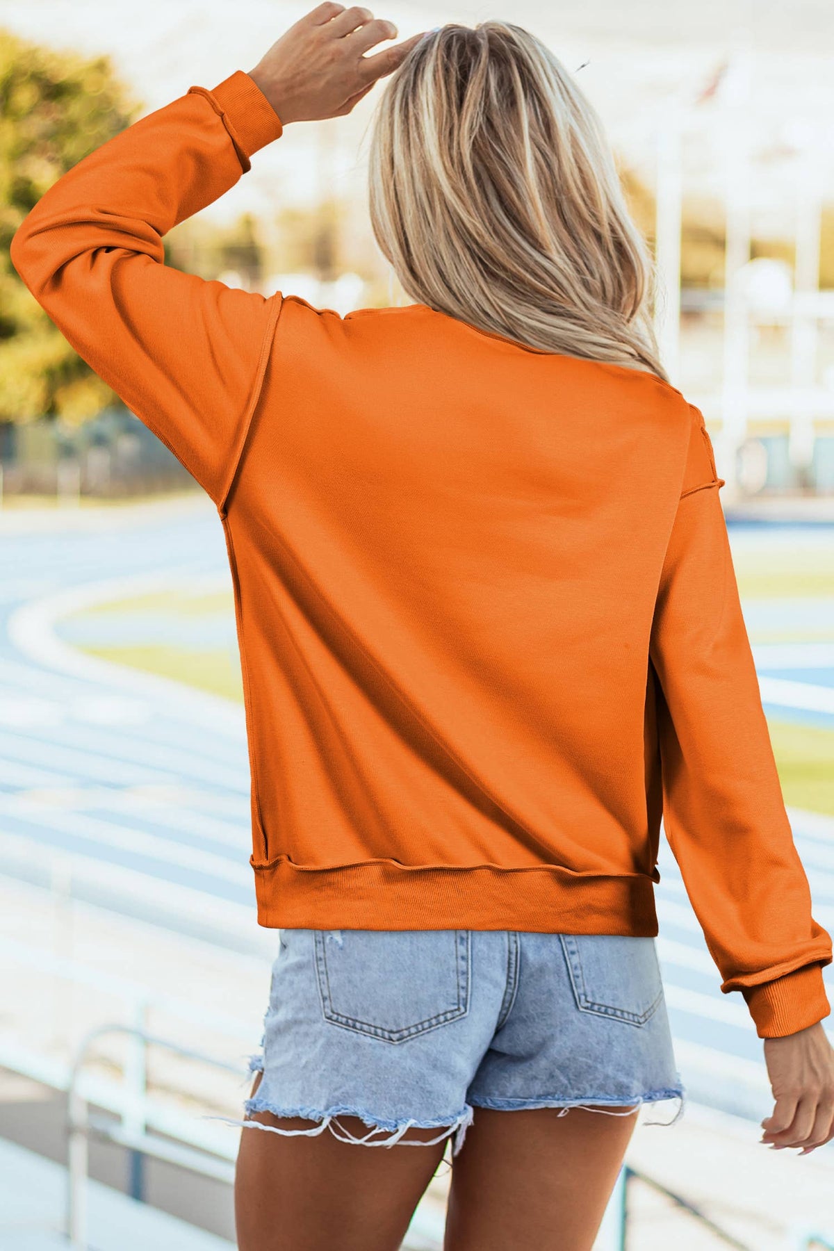 66 Game Day Reversible Mock Neck Sweatshirt (S-4X): Black / Missy / M